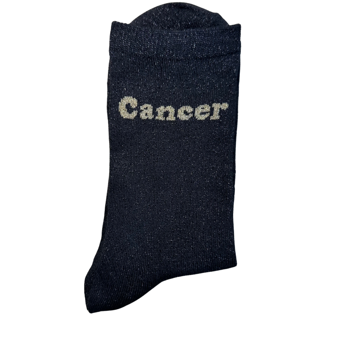Chaussettes à Paillettes Cancer