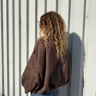 Veste Paula Bomber en suédine