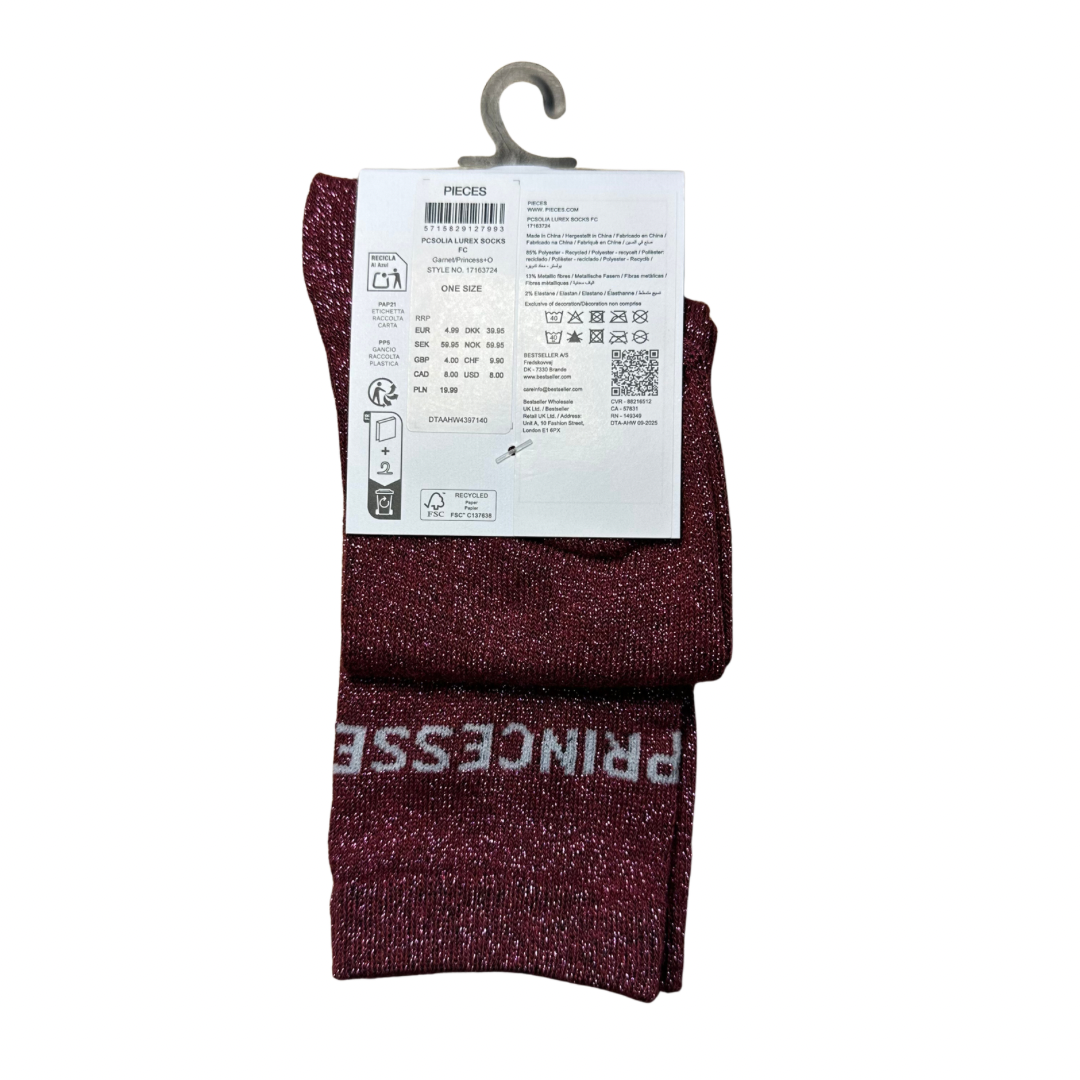 Chaussettes à Paillettes Princesse Connasse