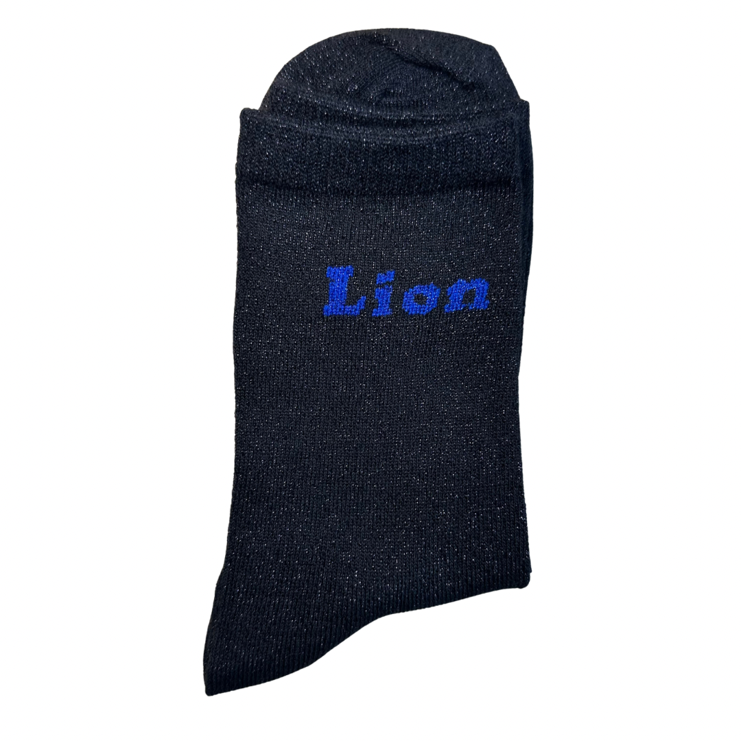 Chaussettes à Paillettes Lion