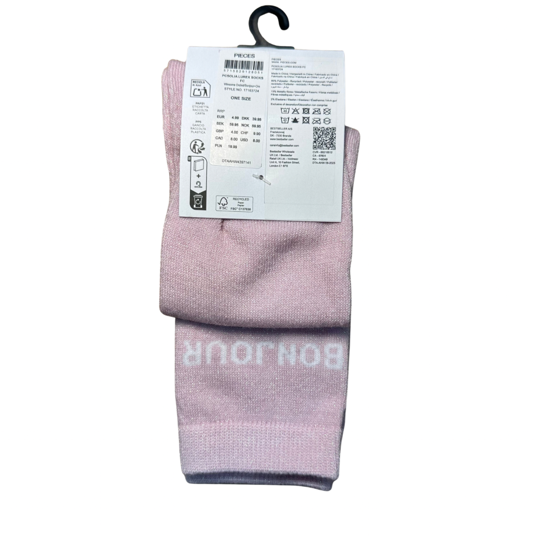 Chaussettes à Paillettes Bonjour Bombasse