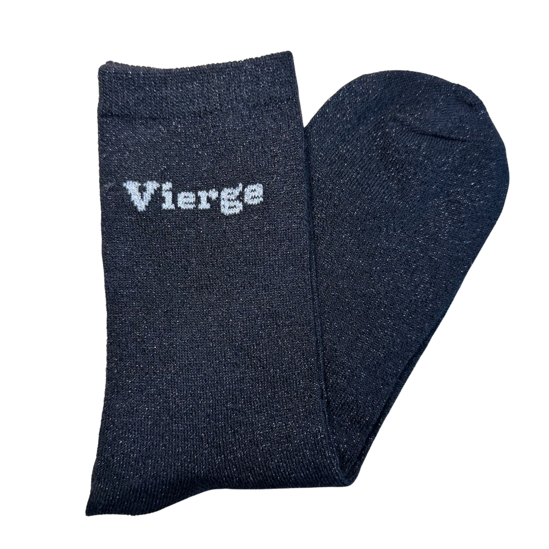 Chaussettes à Paillettes Vierge