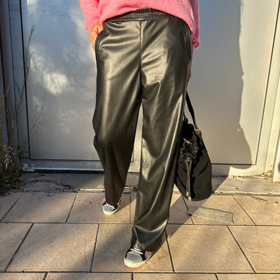 Pantalon en similicuir Eagle Banditas