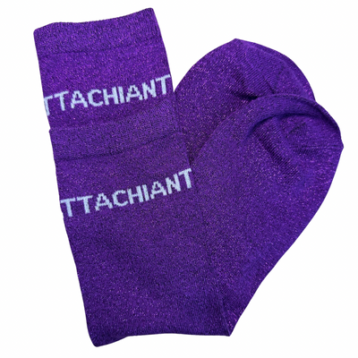 Chaussettes à Paillettes Attachiante