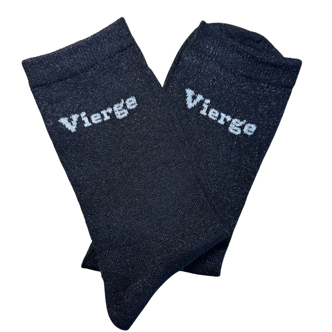 Chaussettes à Paillettes Vierge
