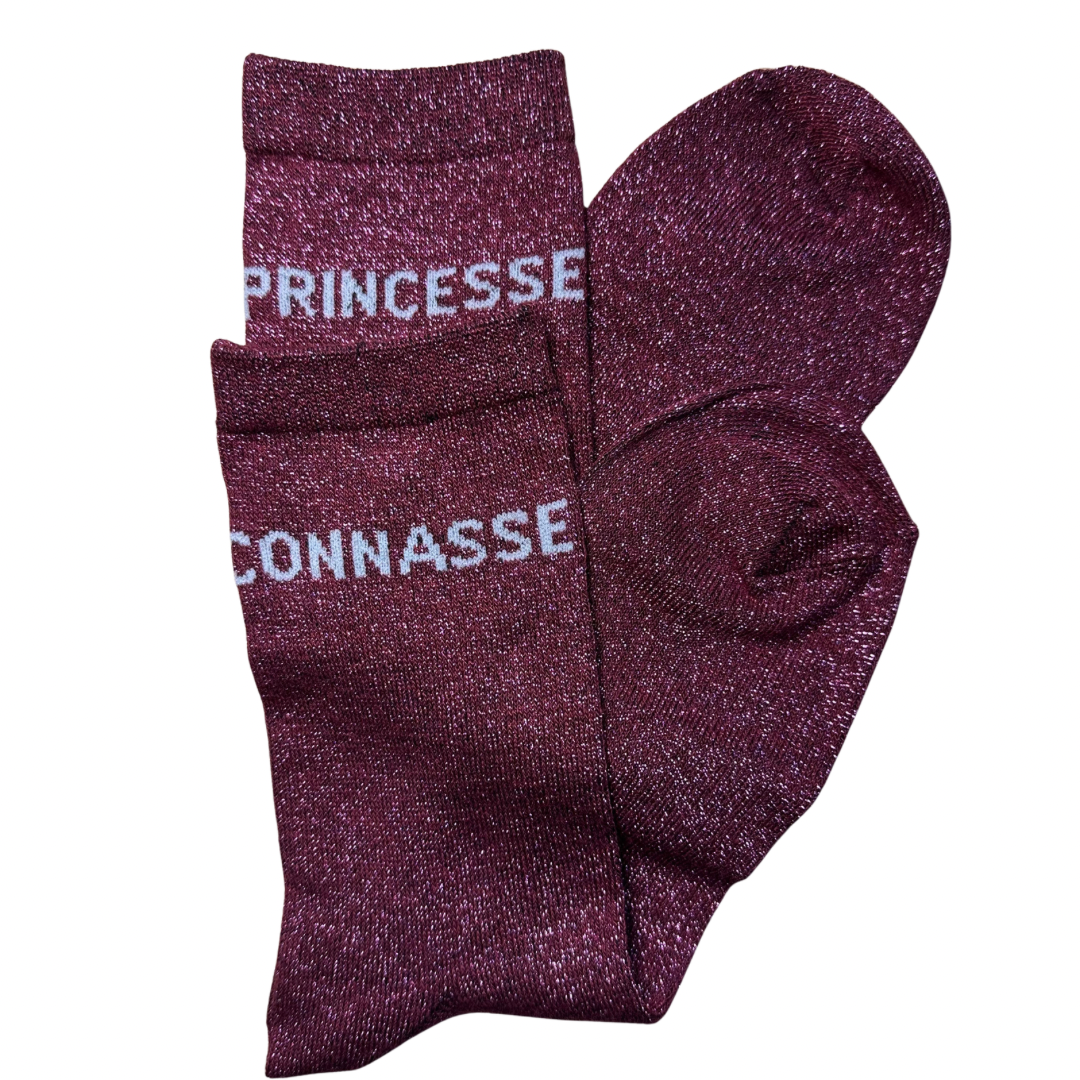 Chaussettes à Paillettes Princesse Connasse