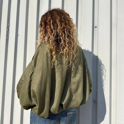 Veste Paula Bomber en suédine