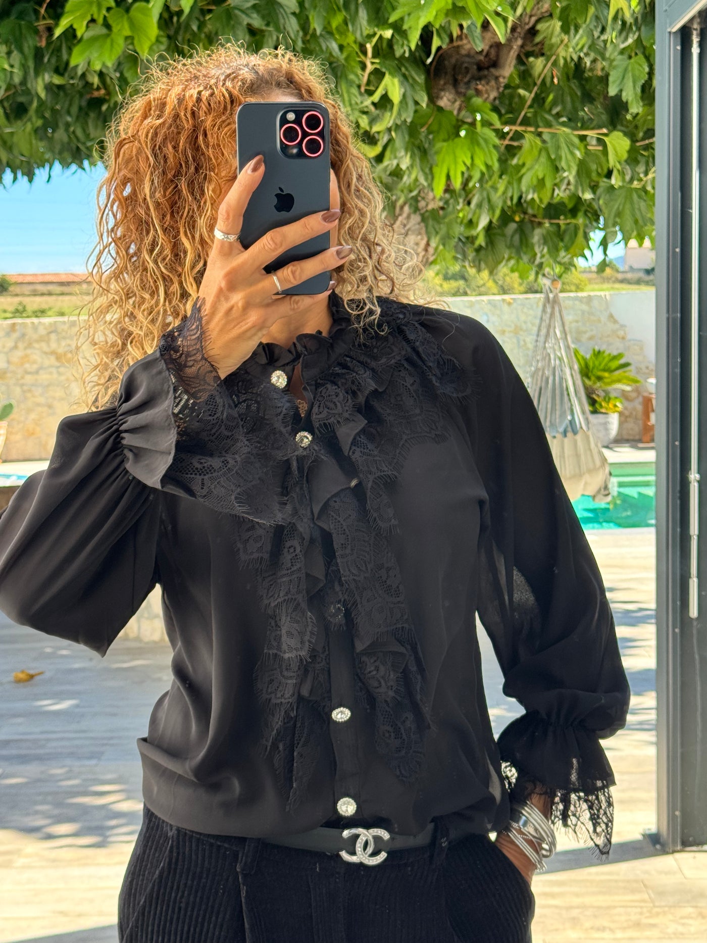 CHEMISE DIANA NOIRE