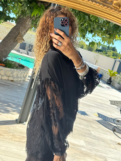 CHEMISE ROMANCE NOIRE