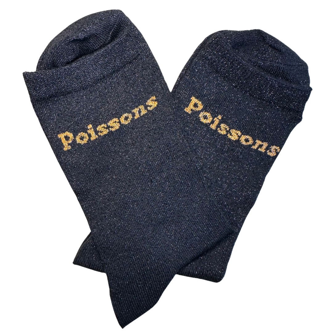 Chaussettes à Paillettes Poisson