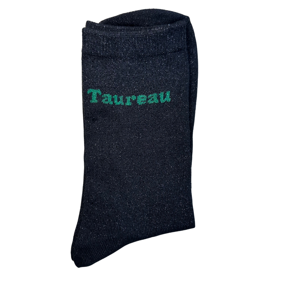 Chaussettes à Paillettes Taureau