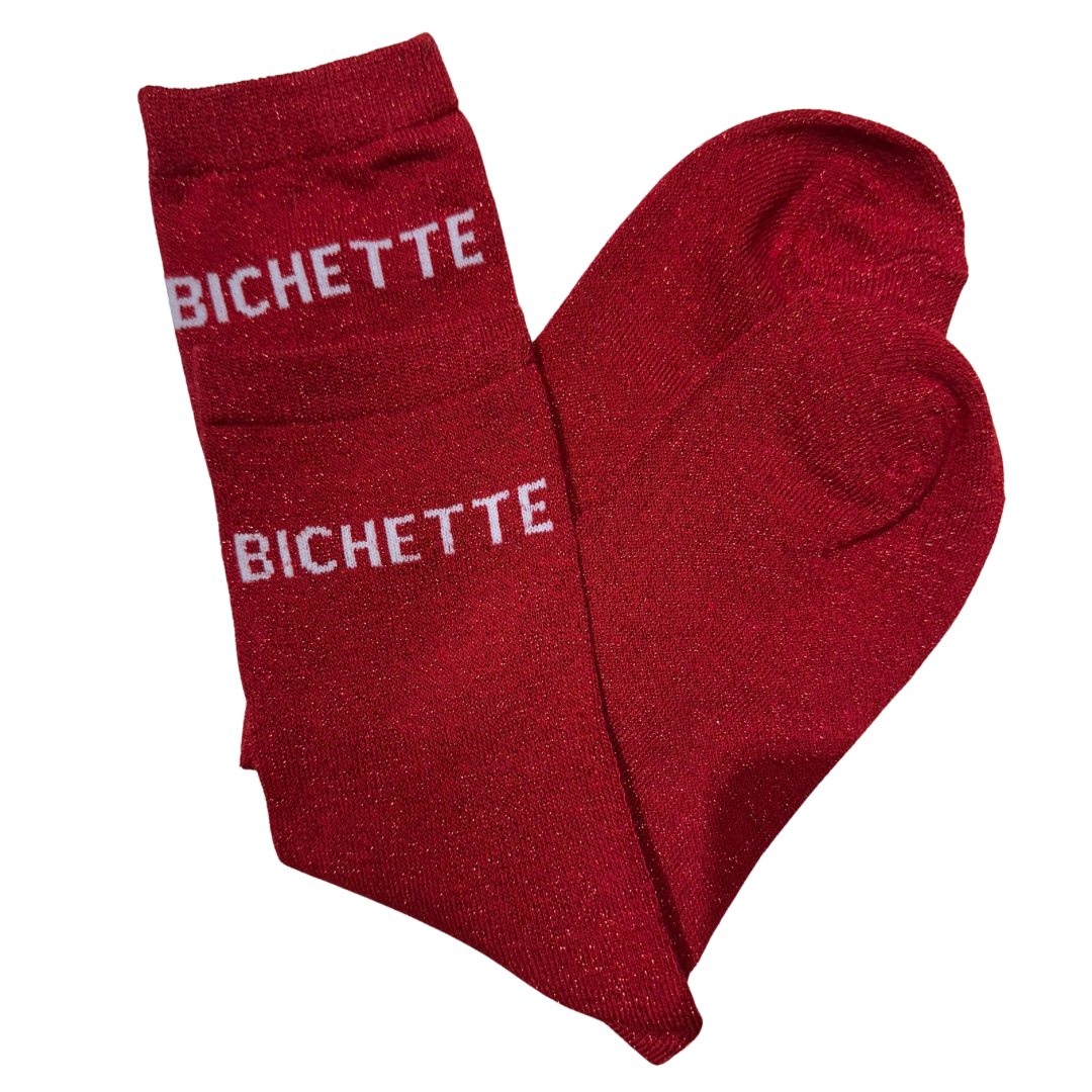 Chaussettes à Paillettes Bichette