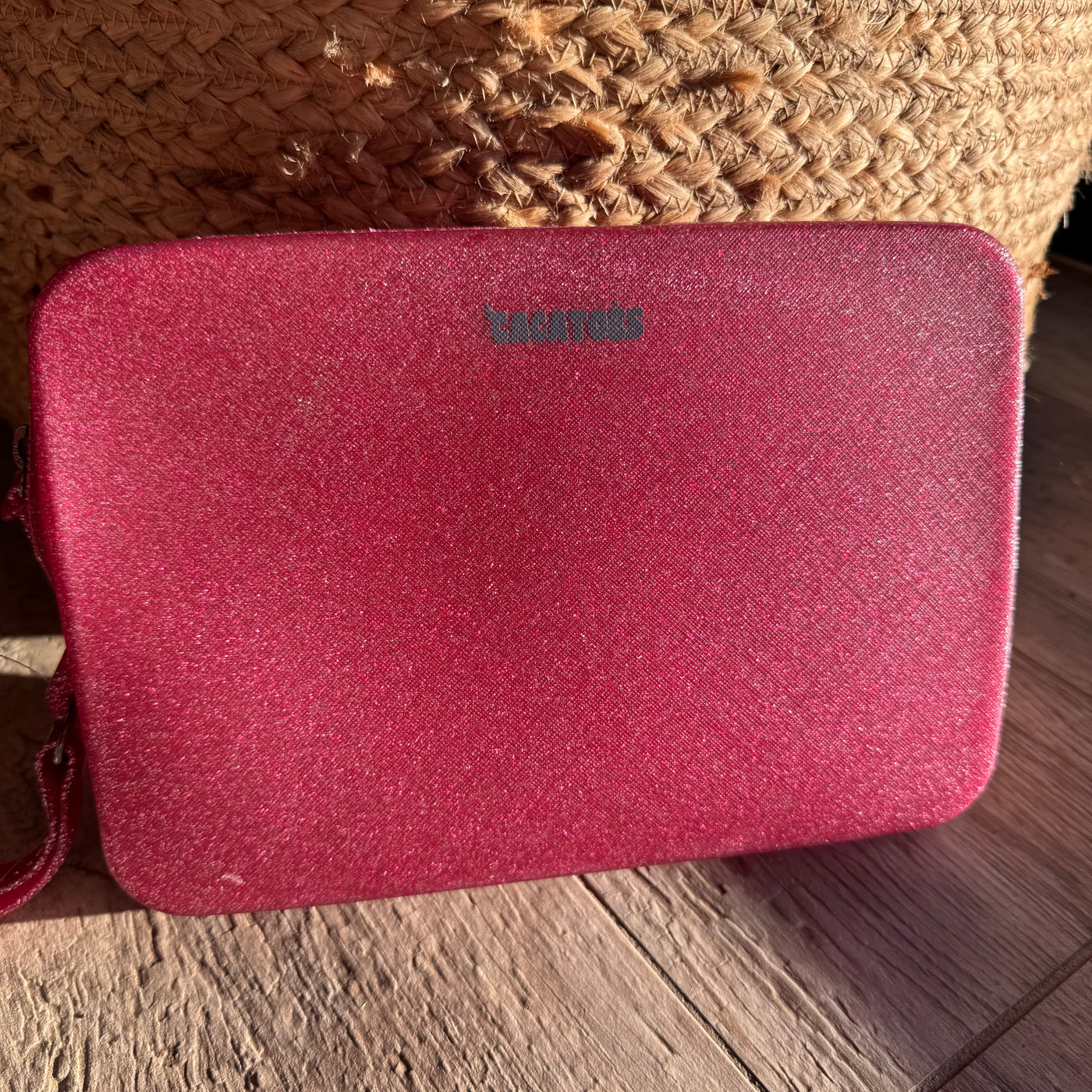 GISELA GLITTER FRAMBOISE
