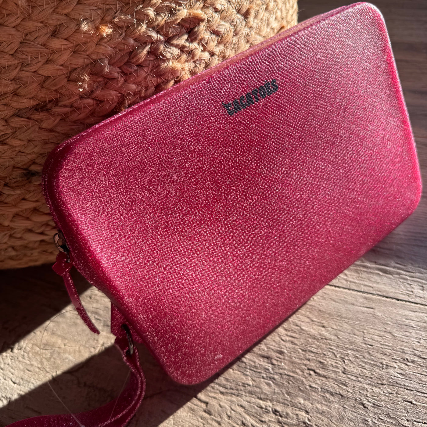 GISELA GLITTER FRAMBOISE