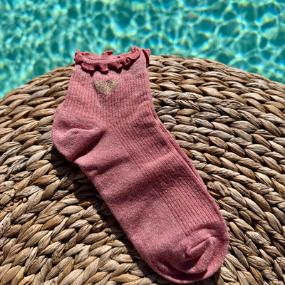 CHAUSSETTE COEUR