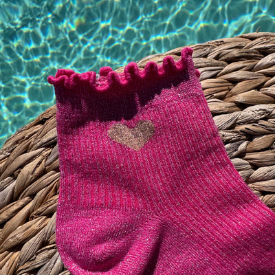 CHAUSSETTE COEUR
