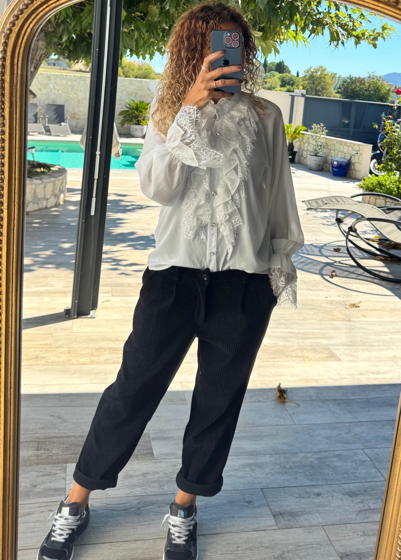 CHEMISE DIANA BLANCHE