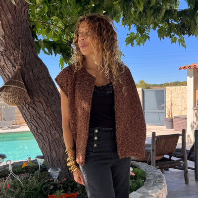 Veste Zoé marron