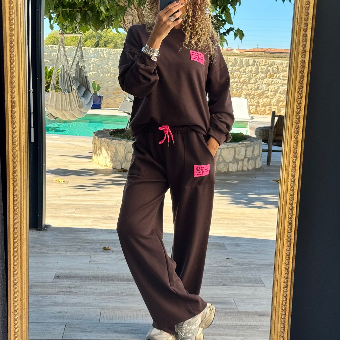SWEAT PINKA CHOCO