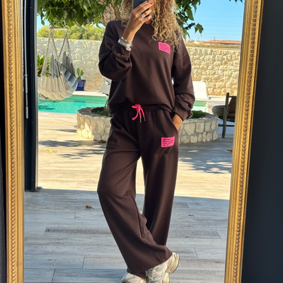 SWEAT PINKA CHOCO