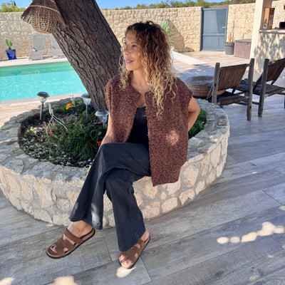 Veste Zoé marron