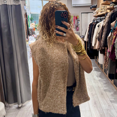 Veste Zoé beige chiné