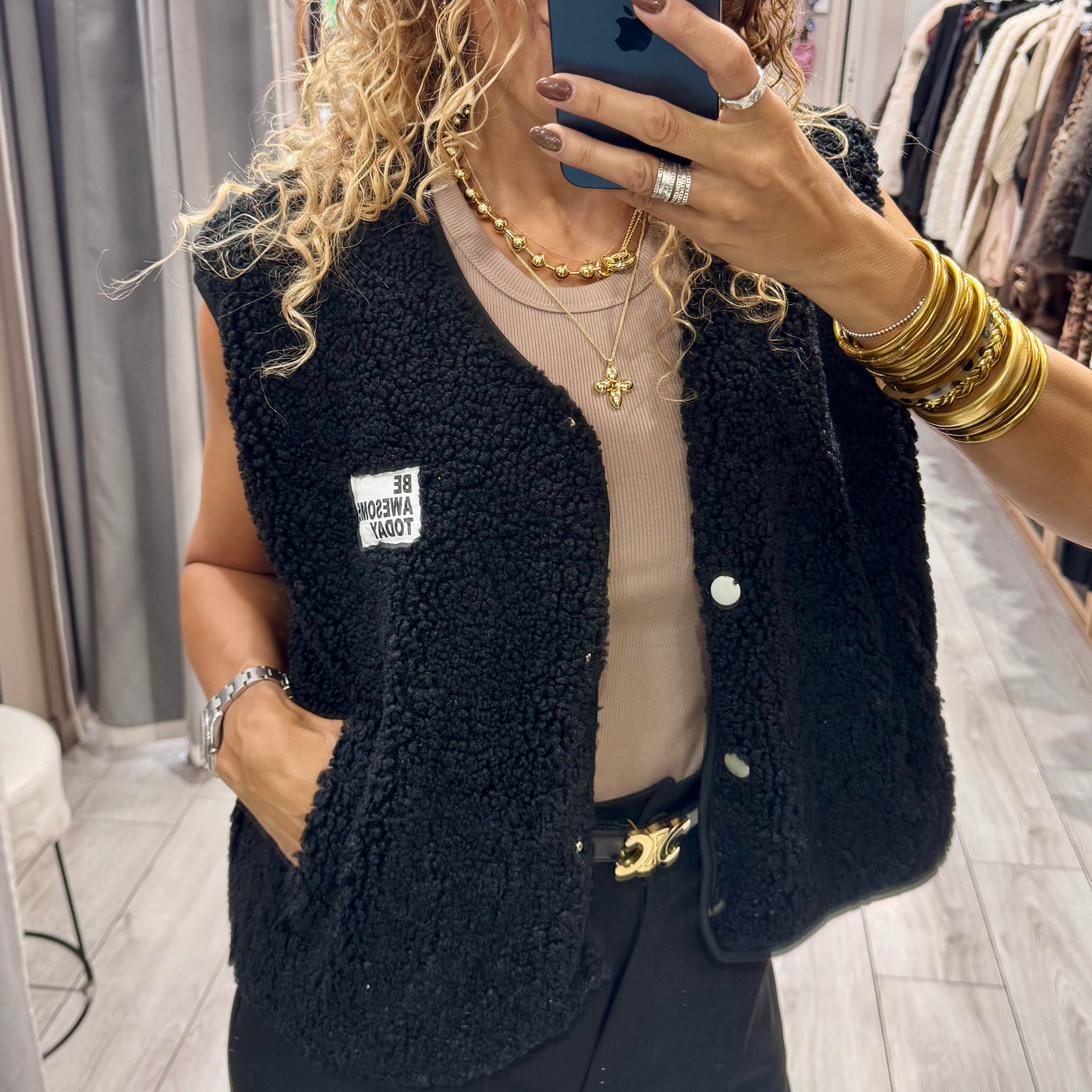 Veste Carole Noire