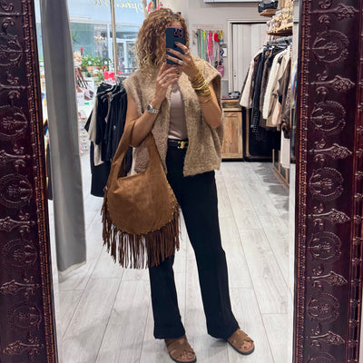 Veste Zoé beige chiné